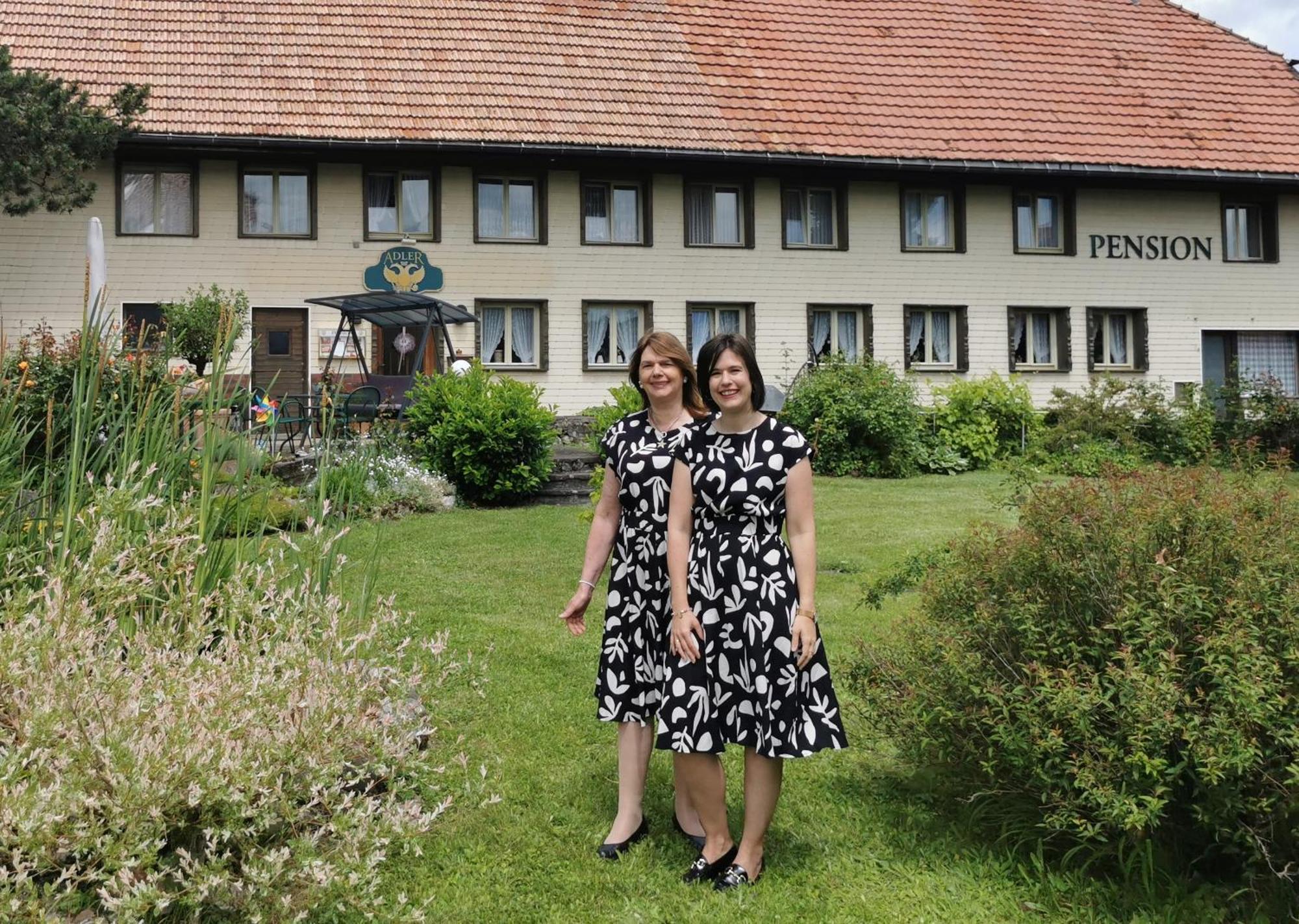 Pension Adler Bannholz Exteriör bild